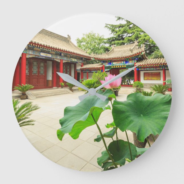 China Pagoda Insida Stor Klocka (Framsida)