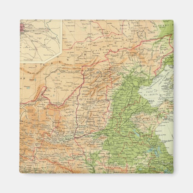 China Pekingregionen Magnet (Framsidan)