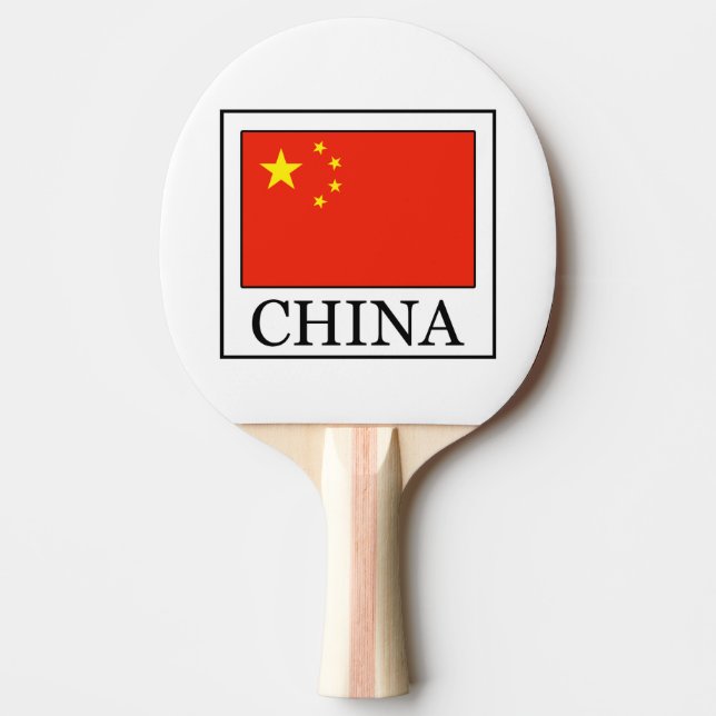 China Pingisracket (Framsidan)