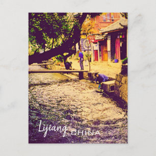 China: provinsen Lijiang Yunnan Vykort