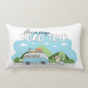 China Pugs Road Resa Lumbar Pillow Lumbarkudde