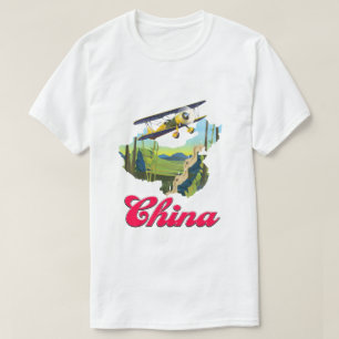 China Resa karta poster T Shirt