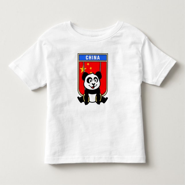 China Ringar Panda Tee Shirt (Framsida)