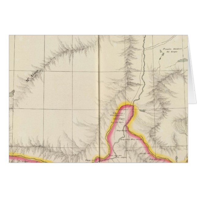 China, Ryssland, Asien 58 Hälsningskort (Framsidan Horizontal)