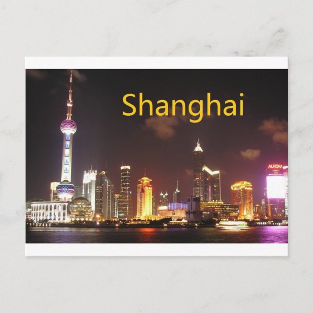 China Shanghai (St.K) Vykort (Framsida)