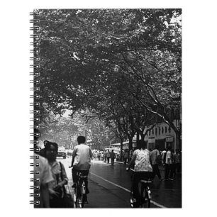 China Shanghai street 1970 Anteckningsbok