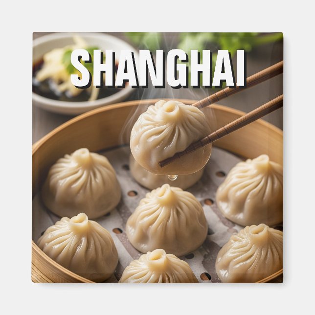 China Shanghai Xiaolongbao Magnet (Framsidan)