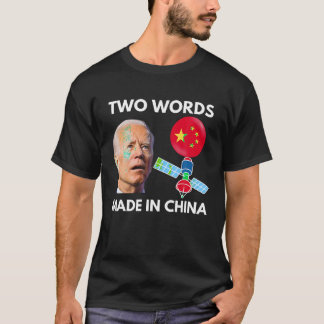 China Spy Balloon Funny Surveillance Joe Biden C T Shirt
