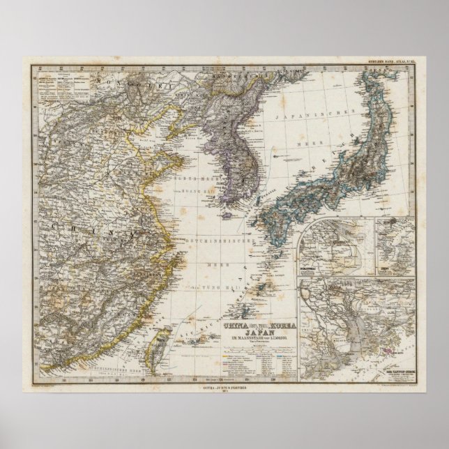 China, Sydkorea, Japan Poster (Framsidan)