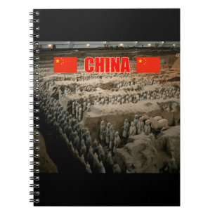 CHINA Terracotta Army Anteckningsbok