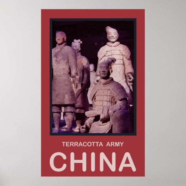 China Terracotta Army Poster (Framsidan)