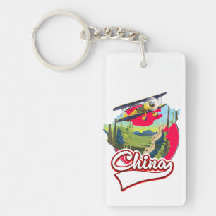 China Travel karta logotyp