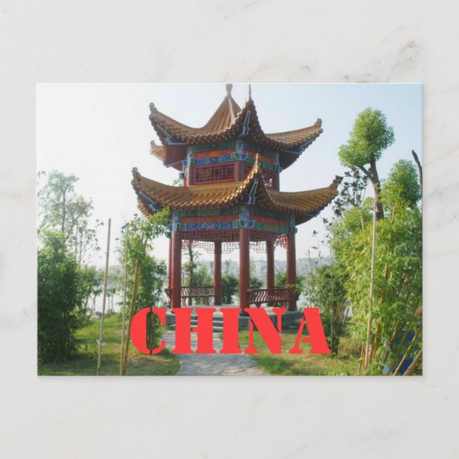 China vykort (Framsida)