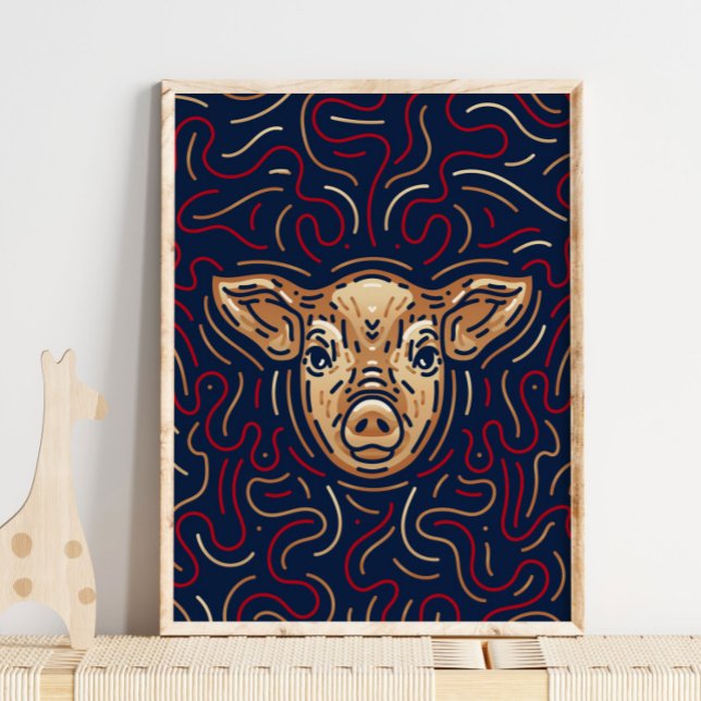 China Zodiac Gris | Zodiac Digital Print Poster (Skapare uppladdad)