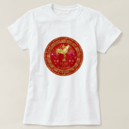 China Zodiac Tupp Red/Guld ID542 T Shirt