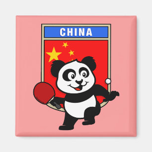 ChinabordtennisPanda Magnet