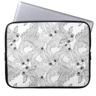 Chinafiskklotter Laptop Sleeve