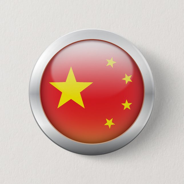 Chinaflagga "Orb ", Knapp (Framsida)