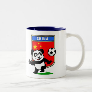 ChinafotbollPanda Två-Tonad Mugg