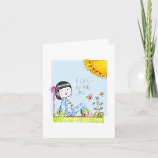 ChinaGirlLove födelsedagkort Kort