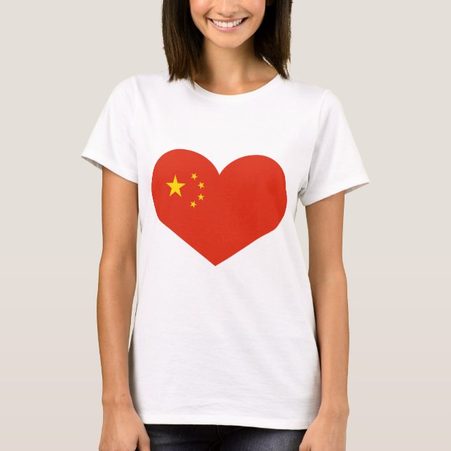 Chinahjärta T-shirt (Framsida)