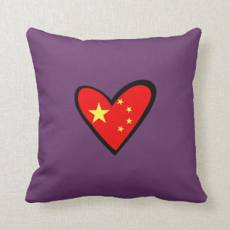 Chinahjärtaflagga Kudde