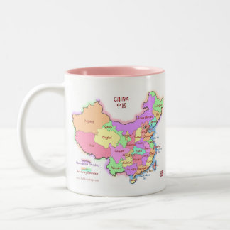 Chinakartamugg Två-Tonad Mugg