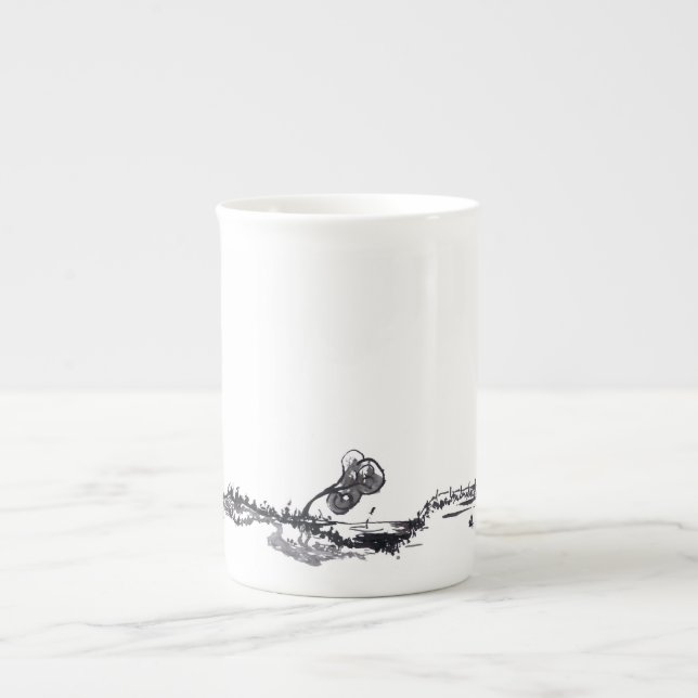 Chinan Farmstead Bone Benporslin Mugg (Framsidan)