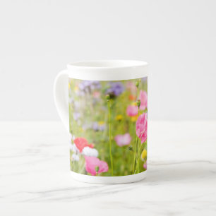 Chinan Flowers Mugg Kopp Bone Benporslin Mugg