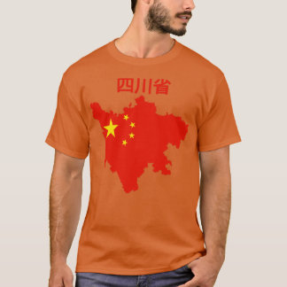 Chinan i provinsen Sichuan T Shirt