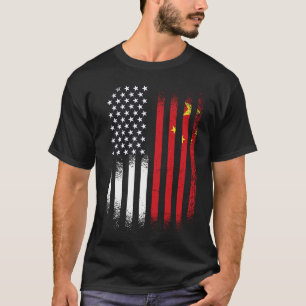 Chinan Patriot Grow i kinesiska amerikanska kultur T Shirt