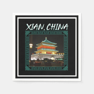 Chinans antike Xian Bell Torn Pappersservett