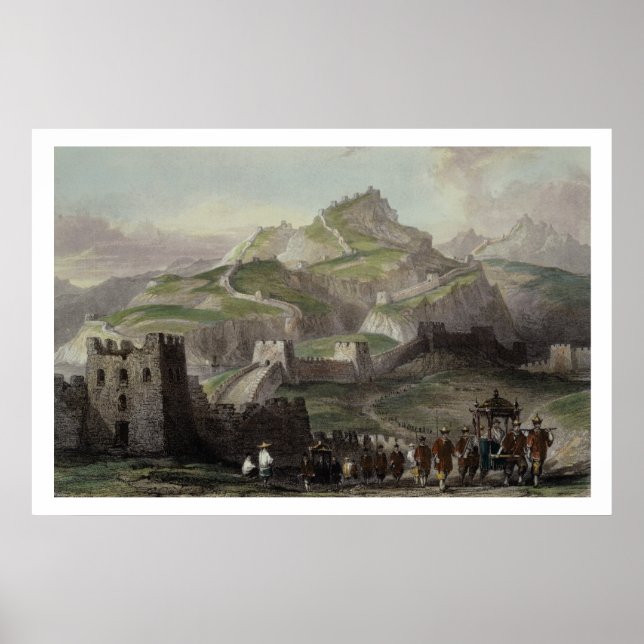 Chinans Underbara vägg, från China i en serie o Poster (Framsidan)