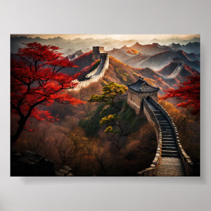 Chinans underbara vägg poster