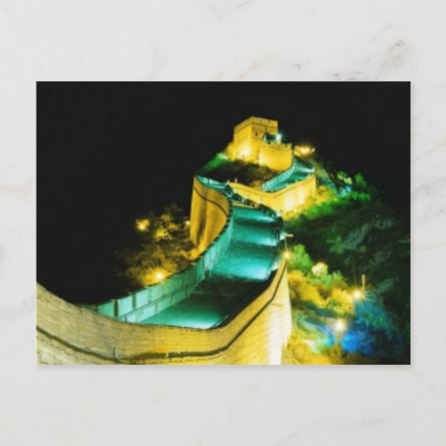 Chinans vägg vykort (Framsida)