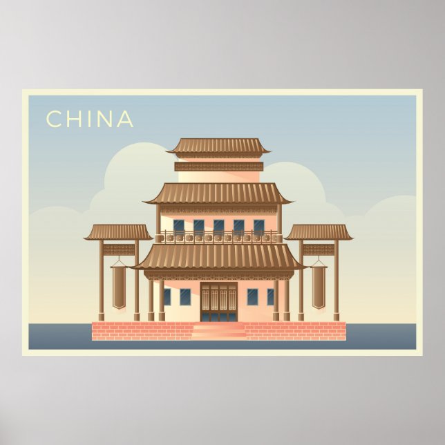 Chinans vykort poster (Framsidan)