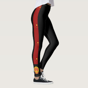 Chinarandflagga Leggings