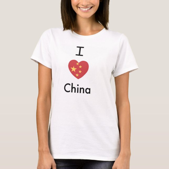 chinateen kopierar t-shirt (Framsida)