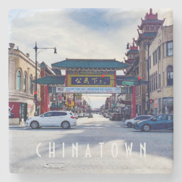 Chinatown Chicago Stone Underlägg