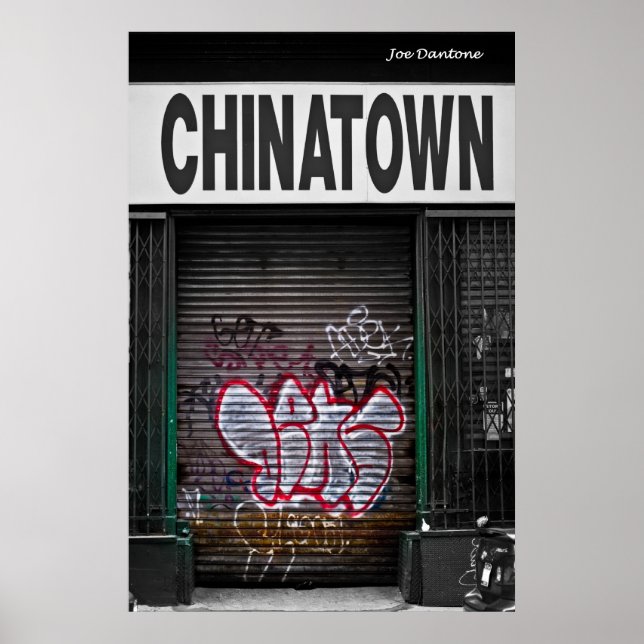 Chinatown Graffiti Poster (Framsidan)