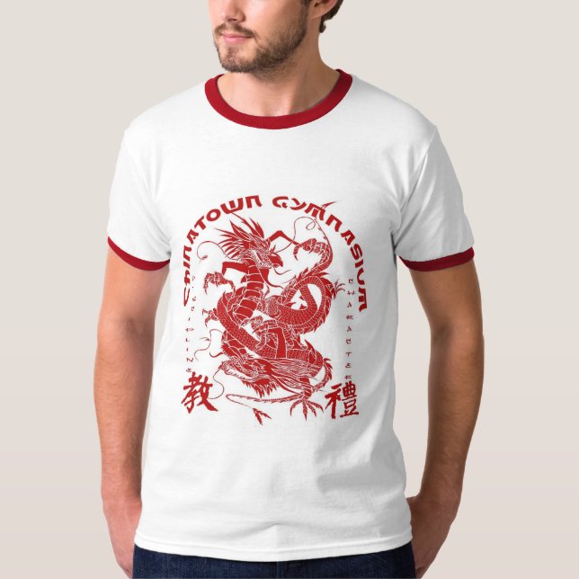 Chinatown gymnastiksal tee (Framsida)