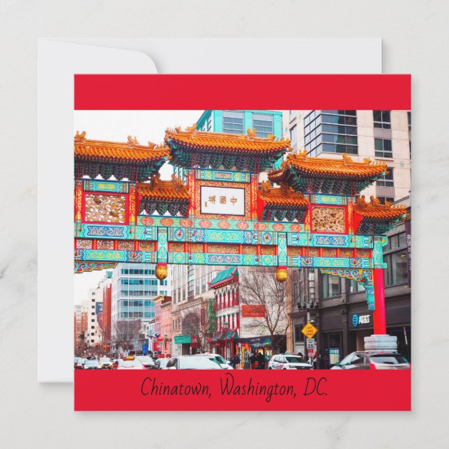 Chinatown i Washington DC. (Framsida)
