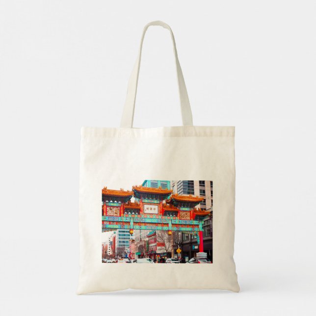 Chinatown i Washington DC. USA Tygkasse (Baksida)