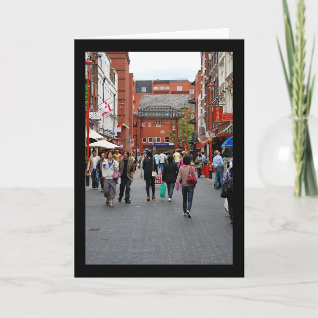 Chinatown London Kort (Framsida)