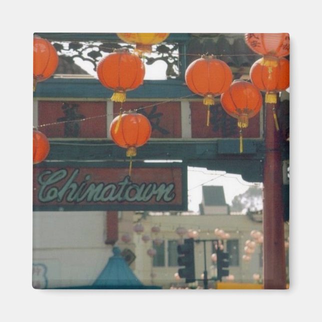Chinatown- Los Angeles Magnet (Framsidan)