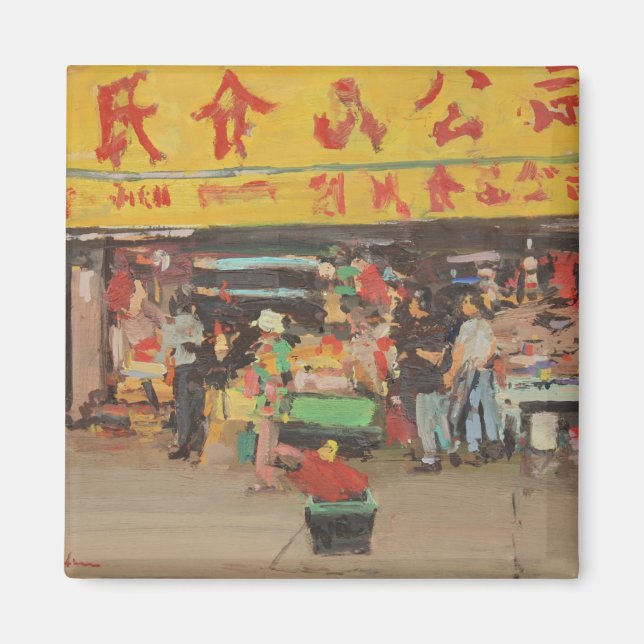 Chinatown New York 2012 Magnet (Framsidan)