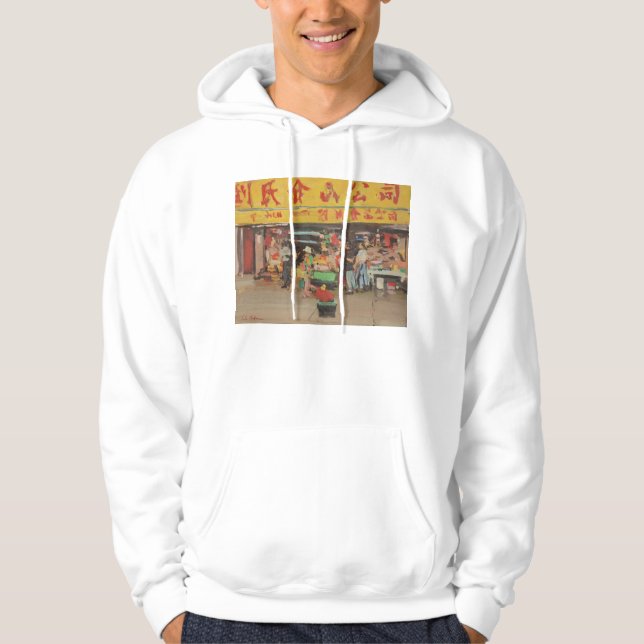 Chinatown New York 2012 Sweatshirt Med Luva (Framsida)