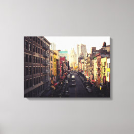 Chinatown New York City Canvastryck