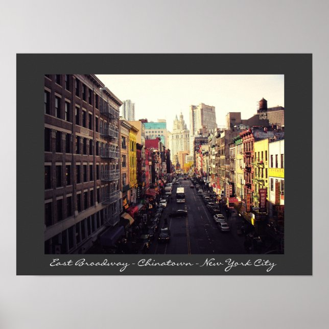 Chinatown - New York City Poster (Framsidan)