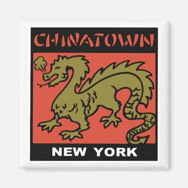 Chinatown New York Magnet (Framsidan)